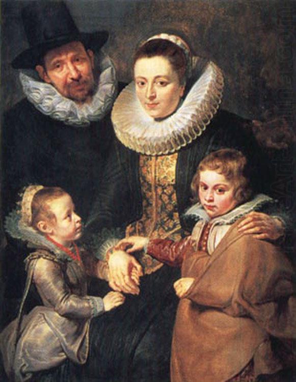 Peter Paul Rubens Fan Brueghel the Elder and his Family (mk01) china oil painting image